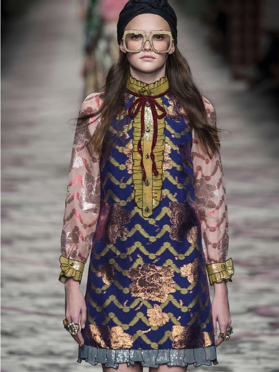 Gucci Dresses & Skirts - Gucci Trompe L’oeil Dress by Artistic Director Alessandro Michele